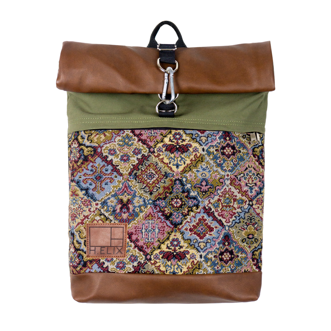 dayz leather backpack H.ELIX Nr.01 rolltop backpack